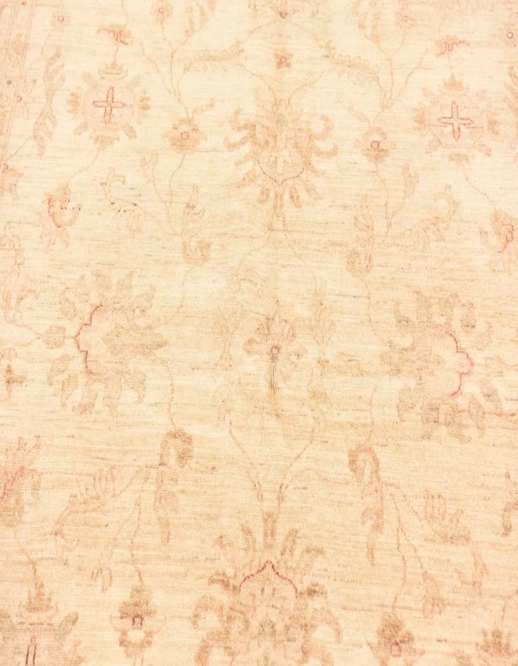 Detail image of  5' 9 x 7' 10  Hand Knotted Peshawar Ziegler Rug