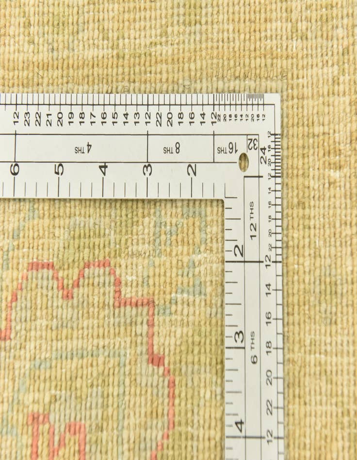 Detail image of  8' 3 x 9' 7  Hand Knotted Peshawar Ziegler Rug