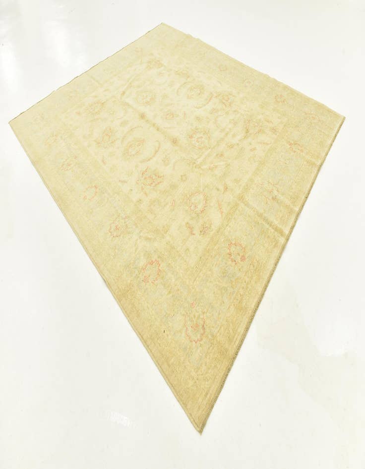 Detail image of  8' 3 x 9' 7  Hand Knotted Peshawar Ziegler Rug