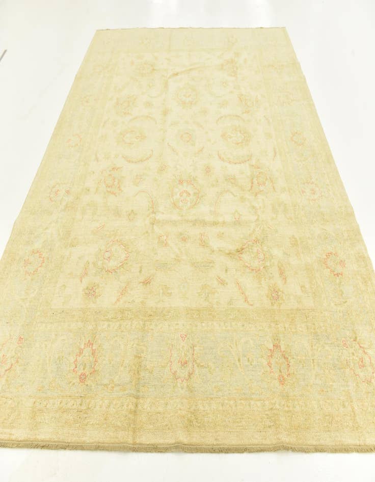 Detail image of  8' 3 x 9' 7  Hand Knotted Peshawar Ziegler Rug