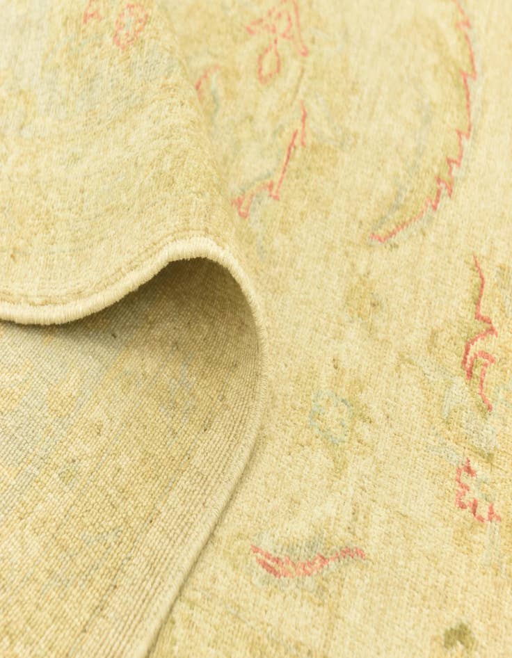 Detail image of  8' 3 x 9' 7  Hand Knotted Peshawar Ziegler Rug