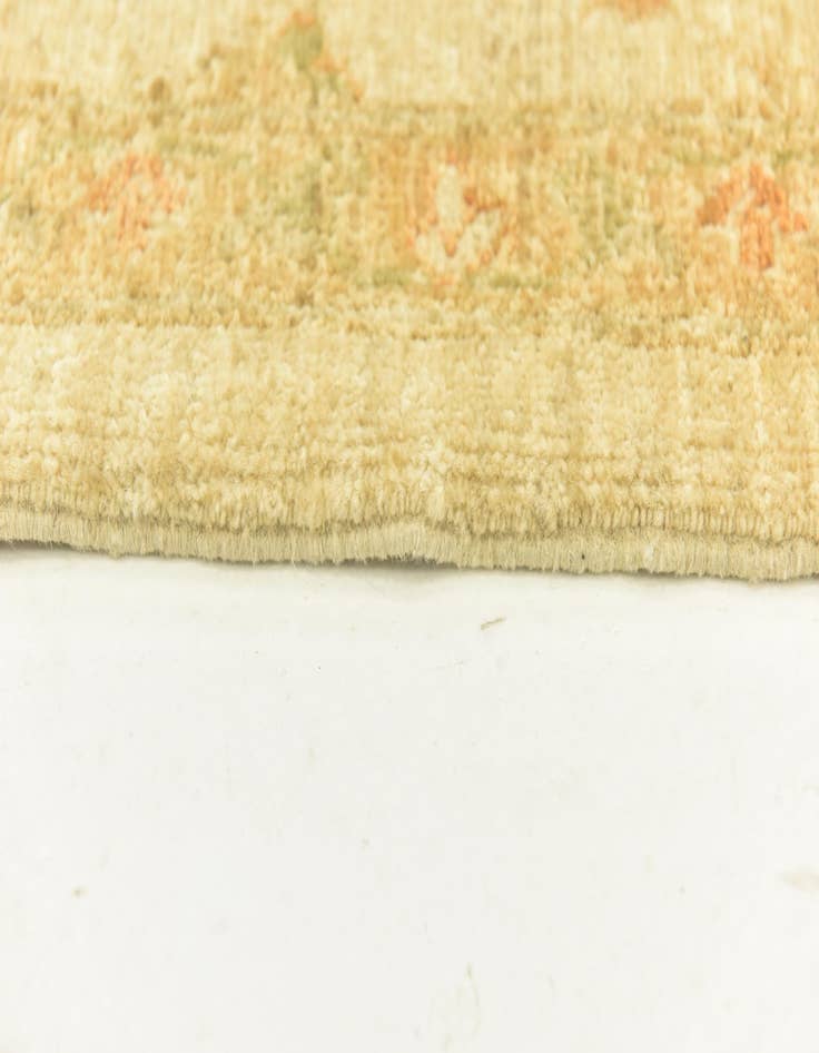 Detail image of  6' 8 x 9' 7  Hand Knotted Peshawar Ziegler Rug