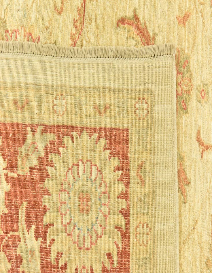 Detail image of  6' 8 x 9' 8  Hand Knotted Peshawar Ziegler Rug