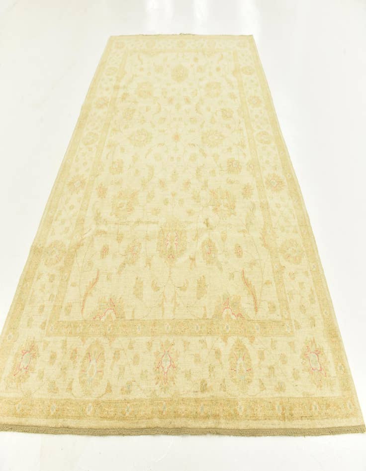 Detail image of  6' 9 x 9' 10  Hand Knotted Peshawar Ziegler Rug