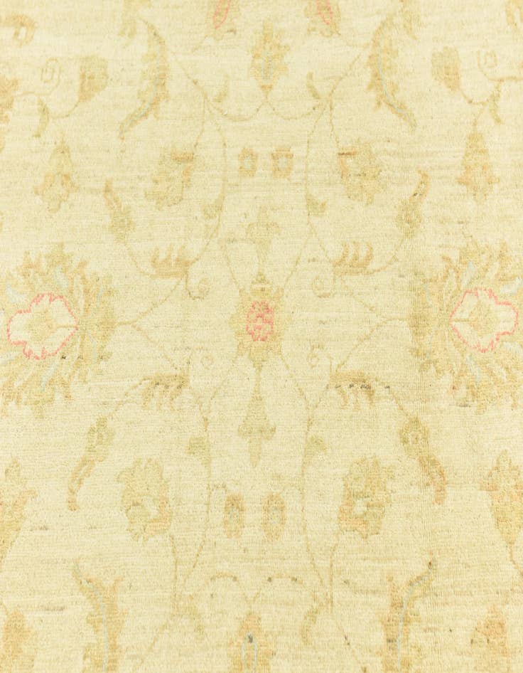 Detail image of  6' 9 x 9' 10  Hand Knotted Peshawar Ziegler Rug