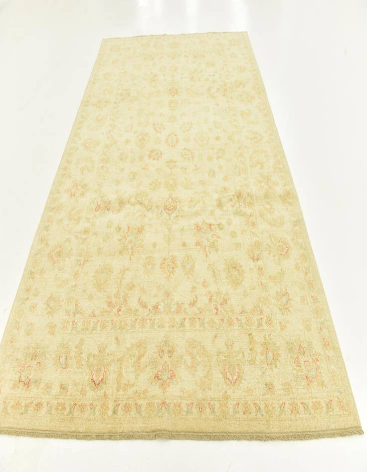 Detail image of  6' 8 x 9' 10  Hand Knotted Peshawar Ziegler Rug