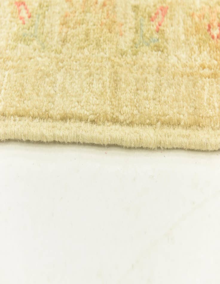 Detail image of  6' 8 x 9' 10  Hand Knotted Peshawar Ziegler Rug