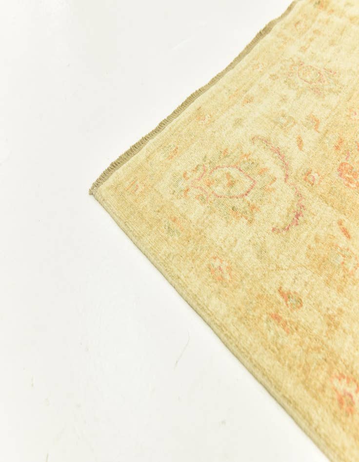 Detail image of  6' 8 x 9' 8  Hand Knotted Peshawar Ziegler Rug