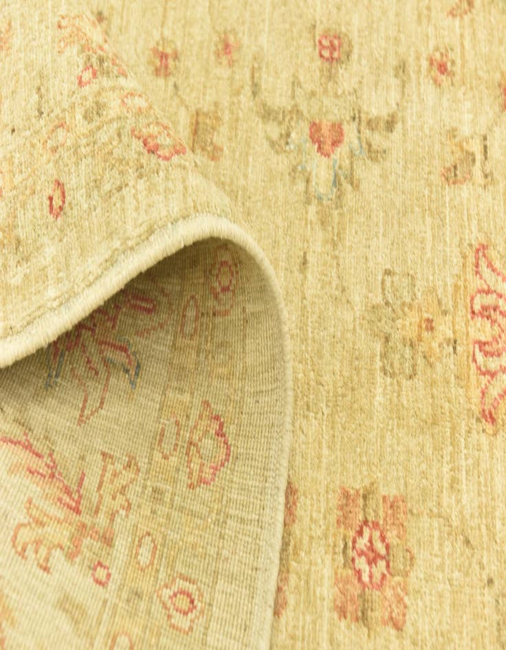 Detail image of  7' 1 x 9' 5  Hand Knotted Peshawar Ziegler Rug