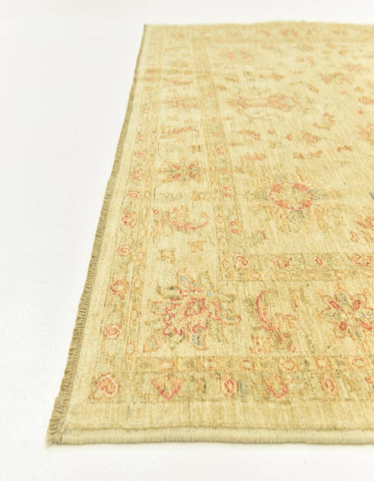 Detail image of  7' 1 x 9' 5  Hand Knotted Peshawar Ziegler Rug