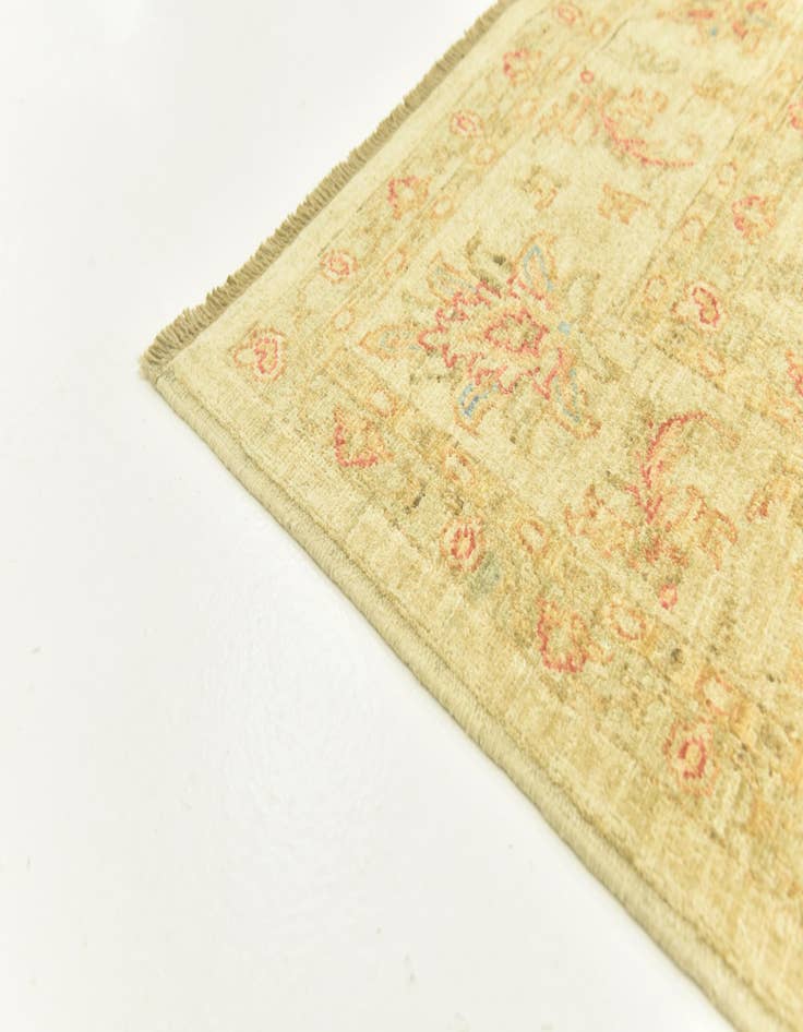 Detail image of  7' 1 x 9' 5  Hand Knotted Peshawar Ziegler Rug