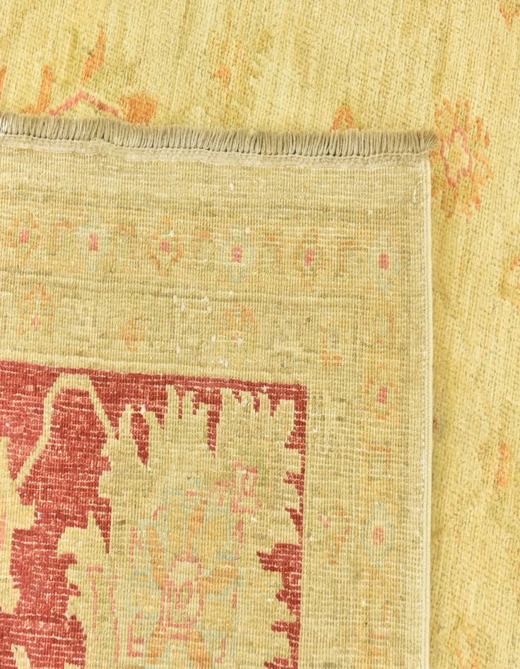 Detail image of  8' 2 x 9' 9  Hand Knotted Peshawar Ziegler Rug