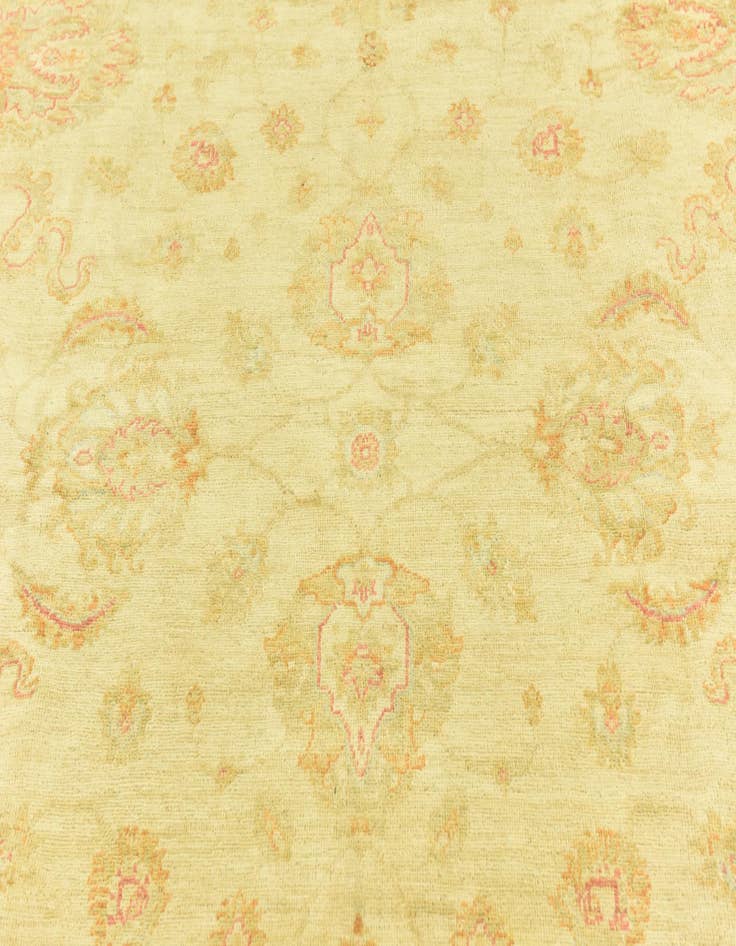 Detail image of  8' 2 x 9' 9  Hand Knotted Peshawar Ziegler Rug