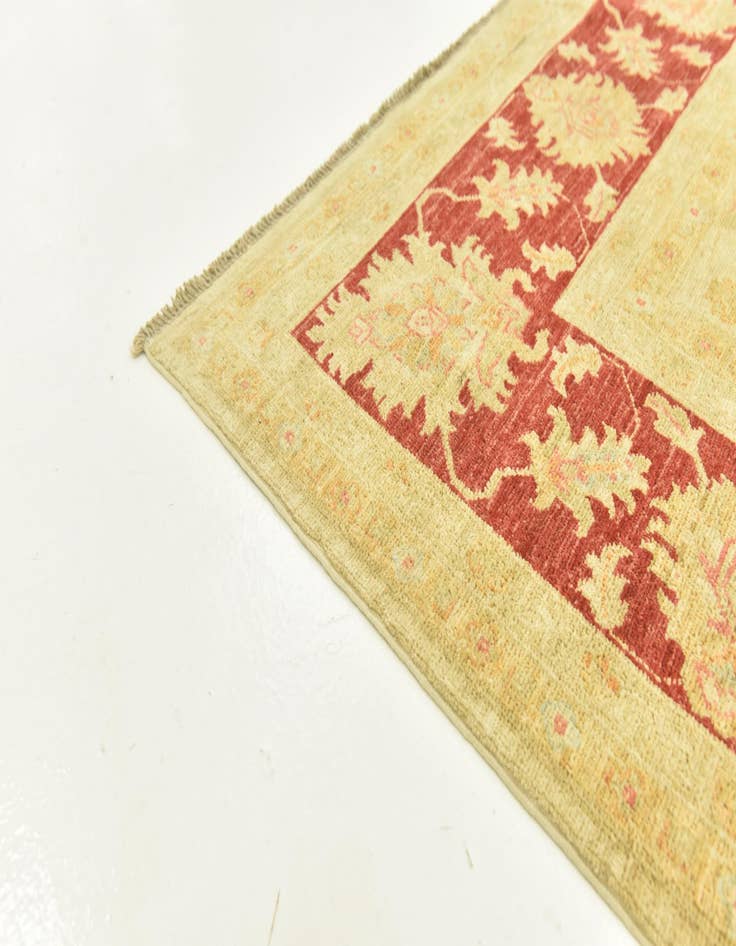 Detail image of  8' 2 x 9' 9  Hand Knotted Peshawar Ziegler Rug