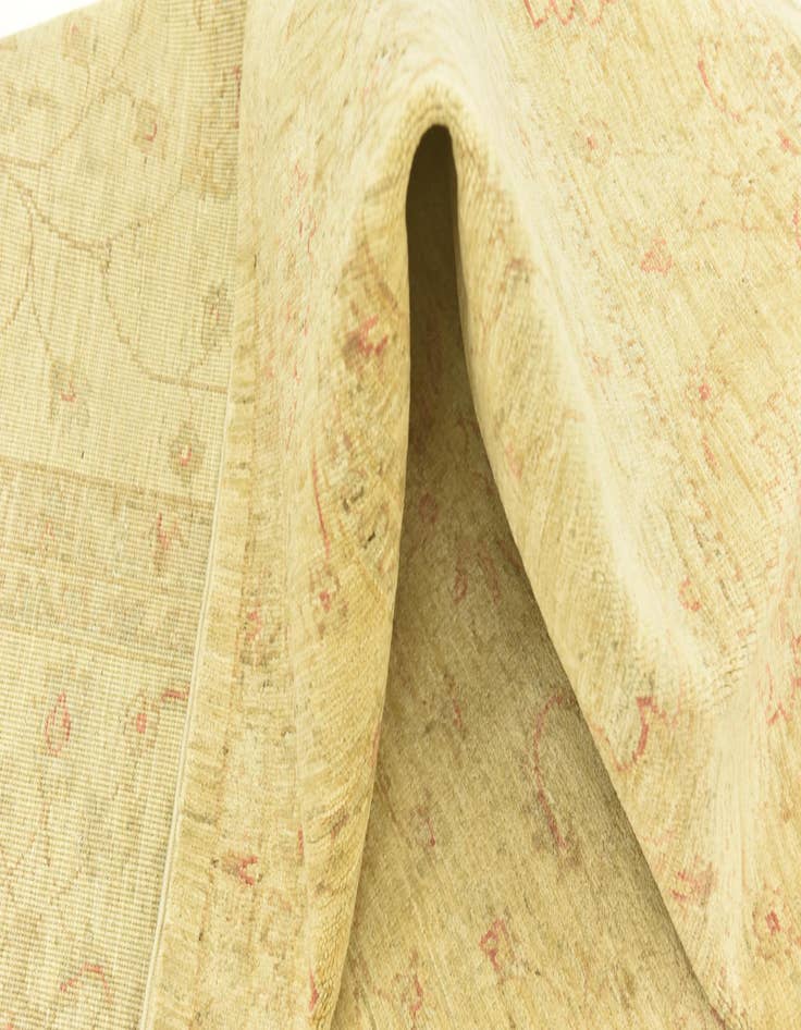 Detail image of  7' x 9' 3  Hand Knotted Peshawar Ziegler Rug