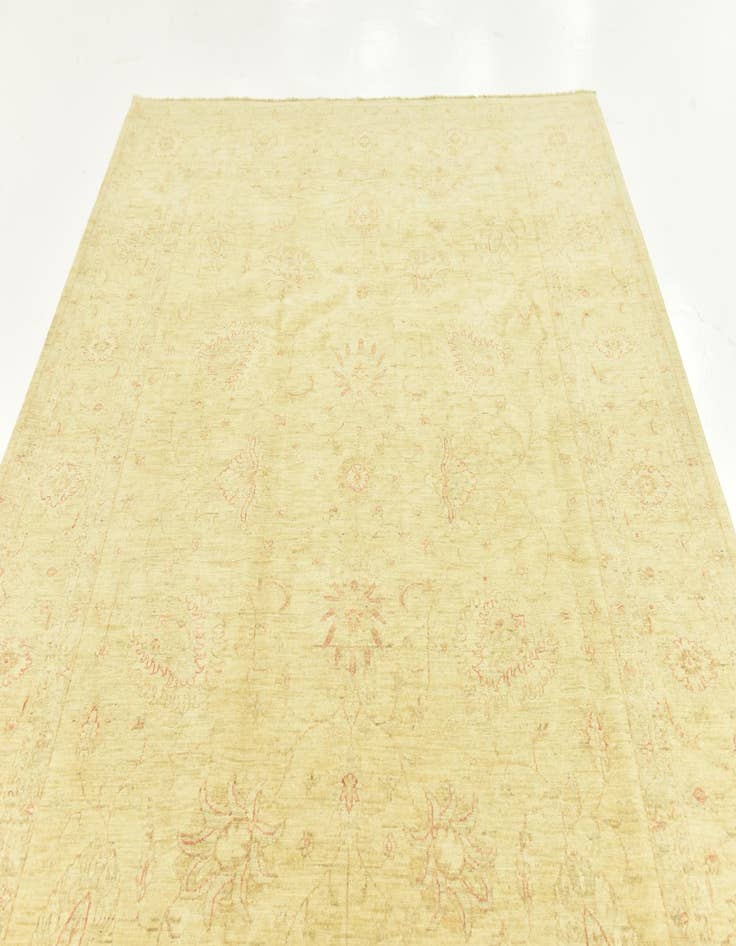 Detail image of  7' x 9' 3  Hand Knotted Peshawar Ziegler Rug