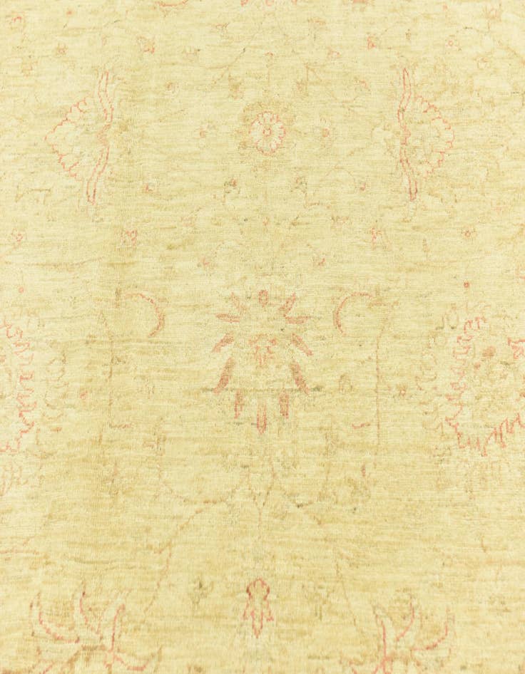 Detail image of  7' x 9' 3  Hand Knotted Peshawar Ziegler Rug