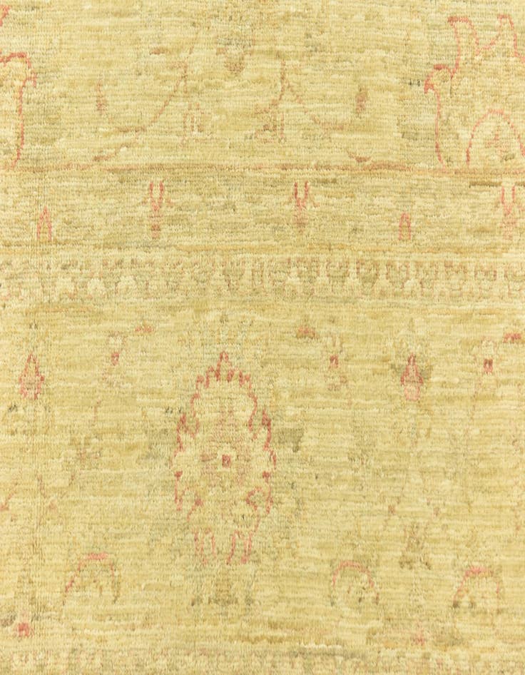 Detail image of  7' x 9' 3  Hand Knotted Peshawar Ziegler Rug