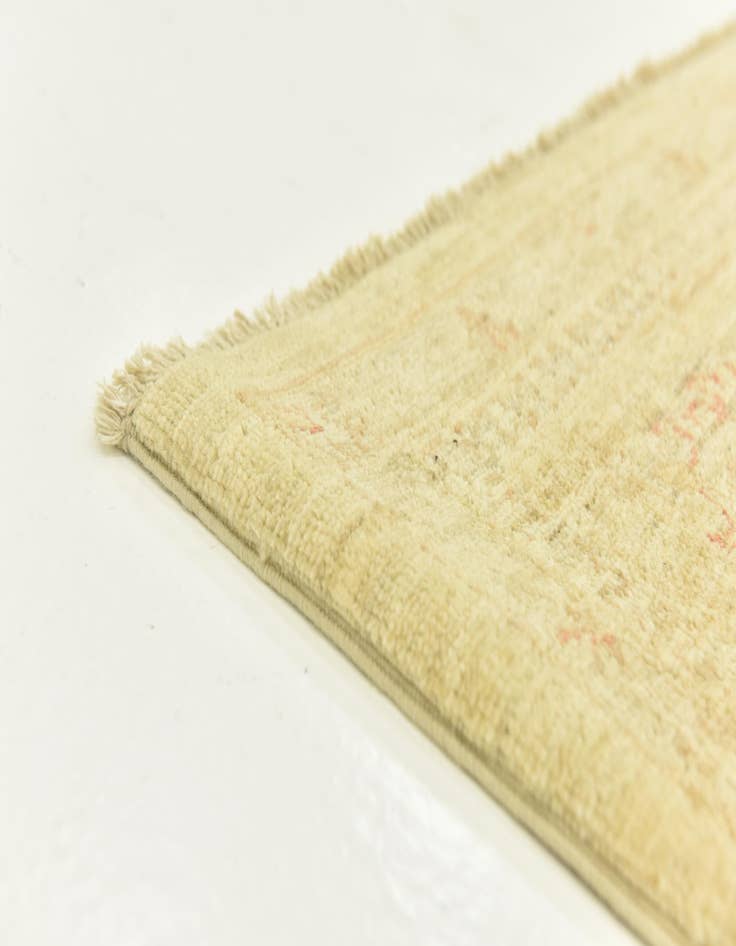 Detail image of  7' x 9' 3  Hand Knotted Peshawar Ziegler Rug