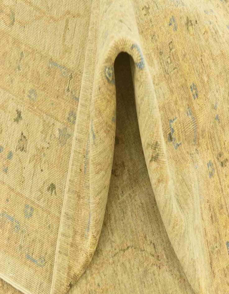 Detail image of  6' 6 x 10' 1  Hand Knotted Peshawar Ziegler Rug