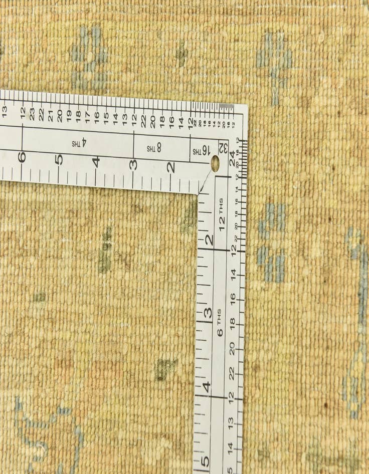 Detail image of  6' 6 x 10' 1  Hand Knotted Peshawar Ziegler Rug