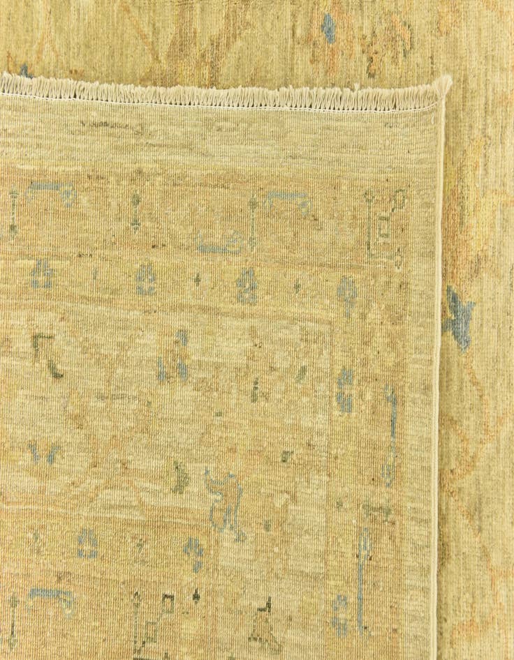 Detail image of  6' 6 x 10' 1  Hand Knotted Peshawar Ziegler Rug