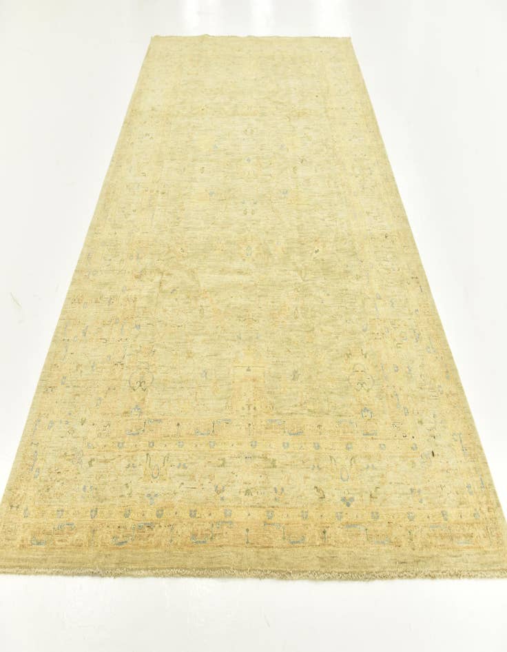 Detail image of  6' 6 x 10' 1  Hand Knotted Peshawar Ziegler Rug