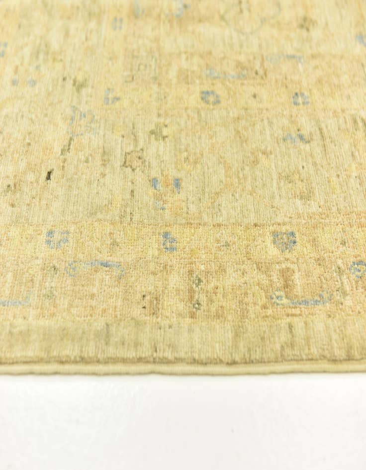 Detail image of  6' 6 x 10' 1  Hand Knotted Peshawar Ziegler Rug