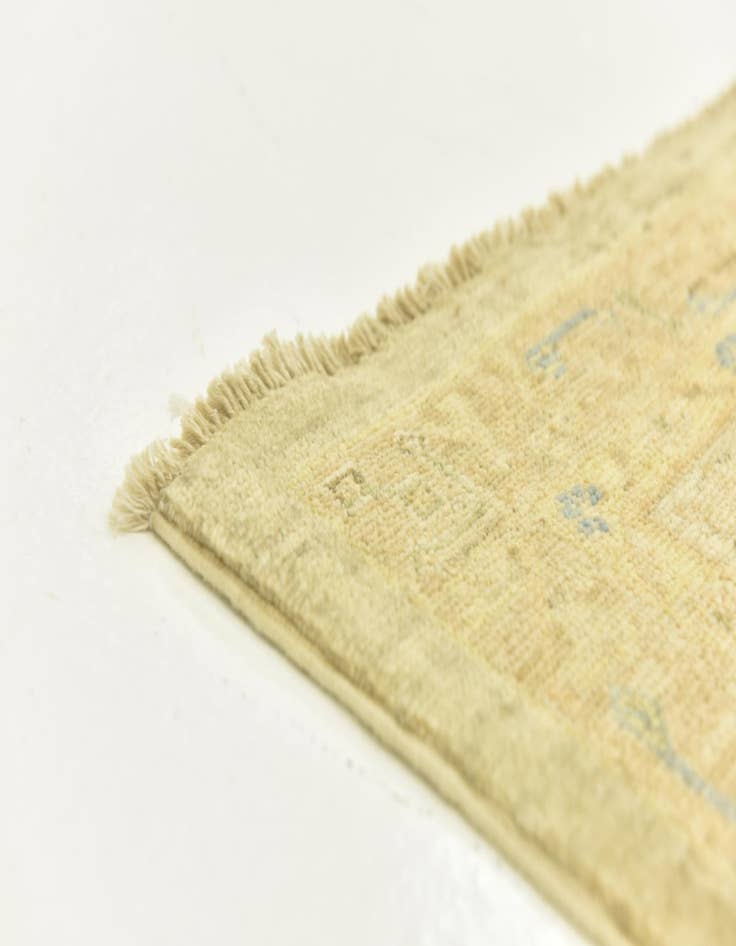 Detail image of  6' 6 x 10' 1  Hand Knotted Peshawar Ziegler Rug