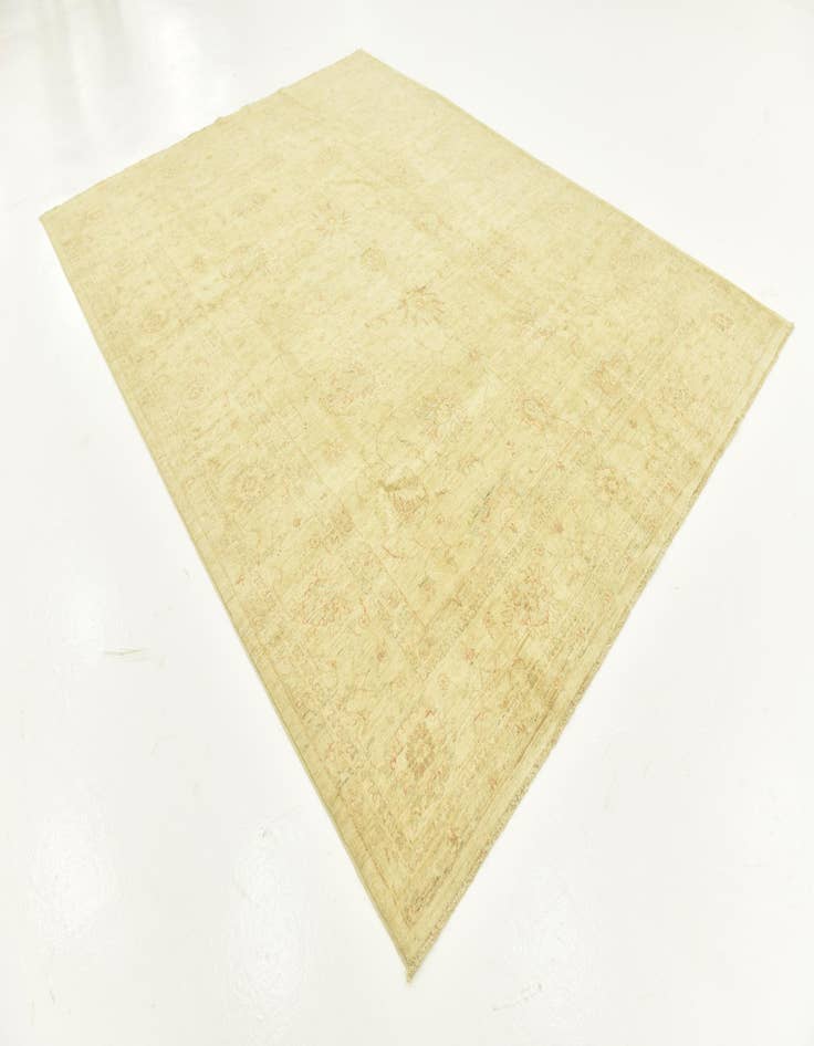 Detail image of  7' x 9' 5  Hand Knotted Peshawar Ziegler Rug