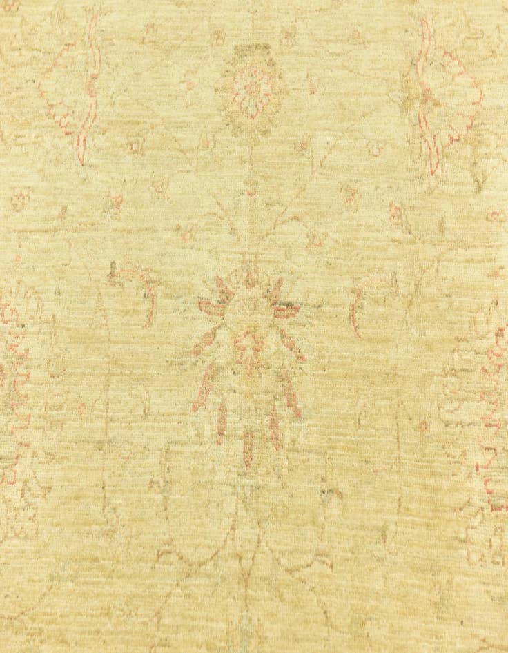 Detail image of  7' x 9' 5  Hand Knotted Peshawar Ziegler Rug