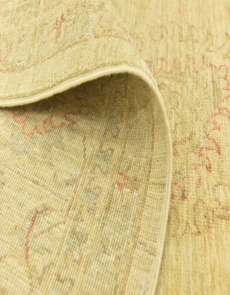 Detail image of  7' x 9' 5  Hand Knotted Peshawar Ziegler Rug