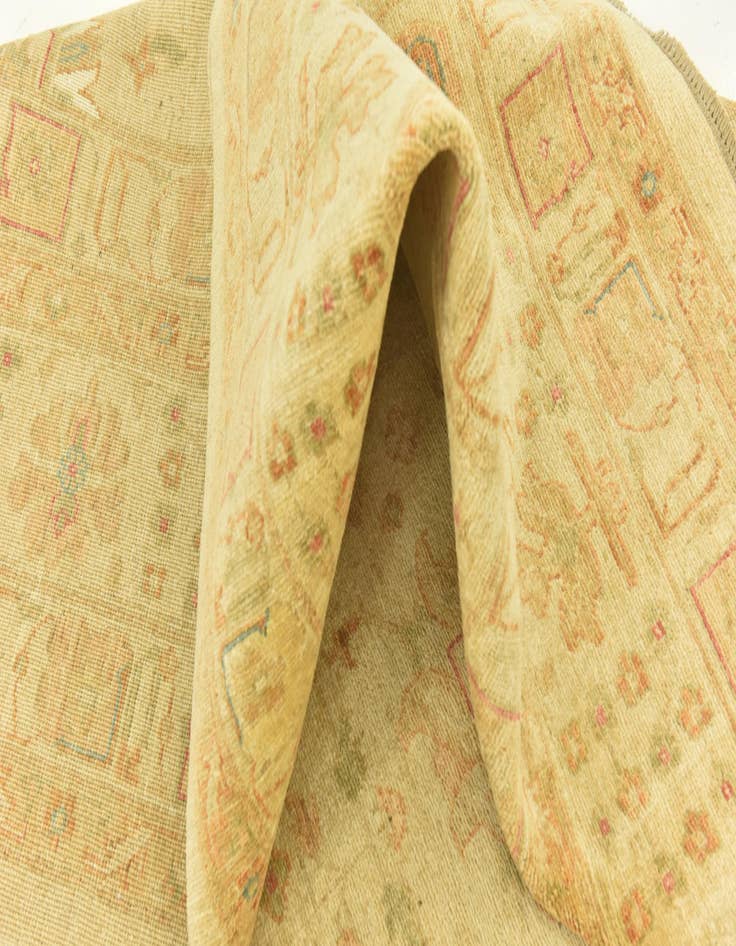 Detail image of  9' 10 x 13'  Hand Knotted Peshawar Ziegler Rug