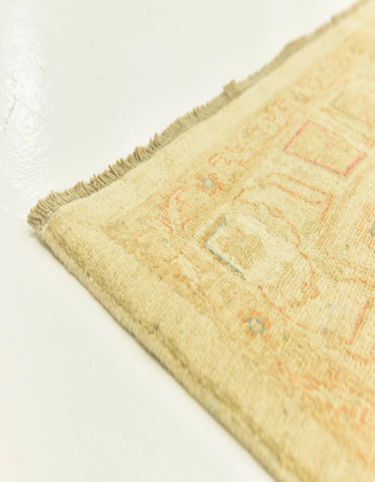 Detail image of  9' 10 x 13'  Hand Knotted Peshawar Ziegler Rug