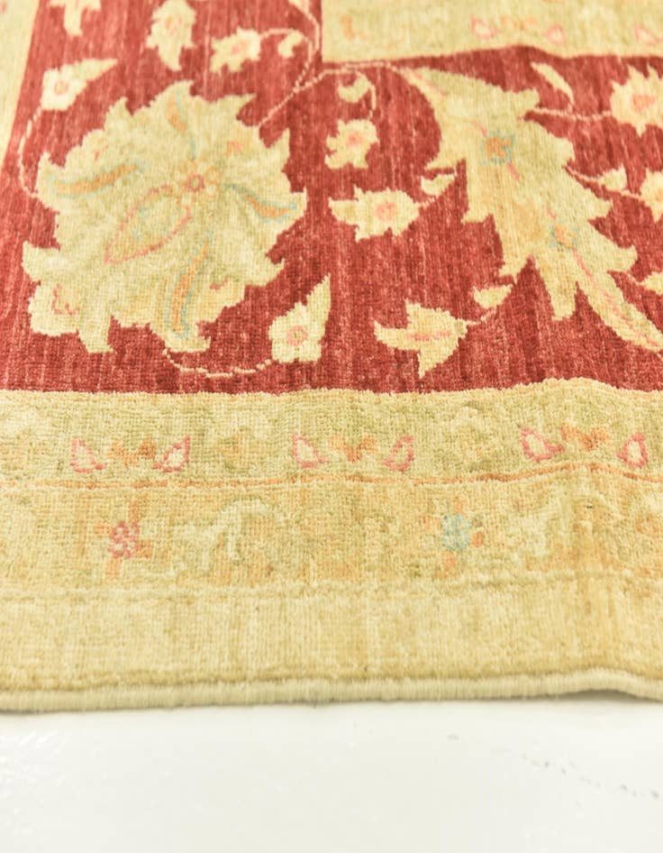 Detail image of  10' 1 x 13' 7  Hand Knotted Peshawar Ziegler Rug