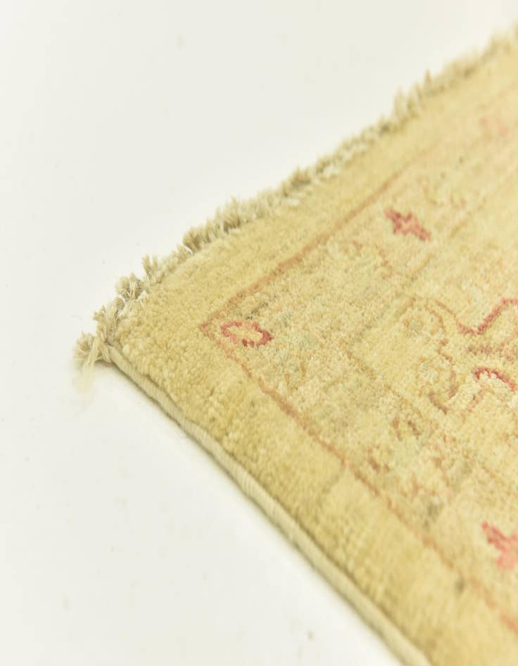 Detail image of  7' x 9' 7  Hand Knotted Peshawar Ziegler Rug