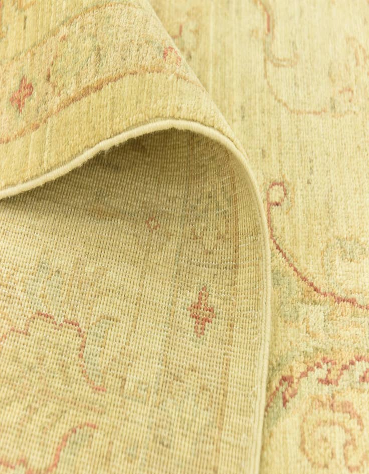 Detail image of  7' x 9' 7  Hand Knotted Peshawar Ziegler Rug