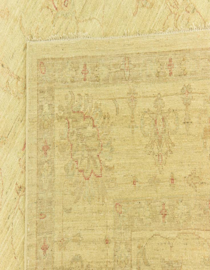 Detail image of  7' x 9' 7  Hand Knotted Peshawar Ziegler Rug