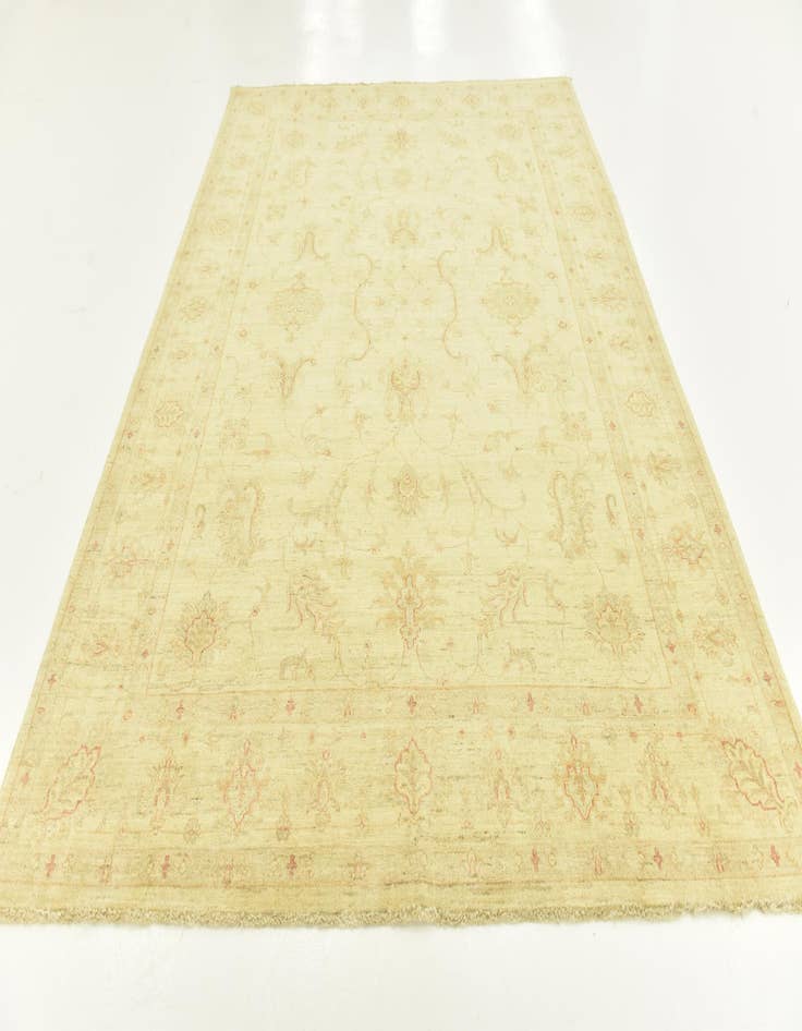 Detail image of  7' x 9' 7  Hand Knotted Peshawar Ziegler Rug