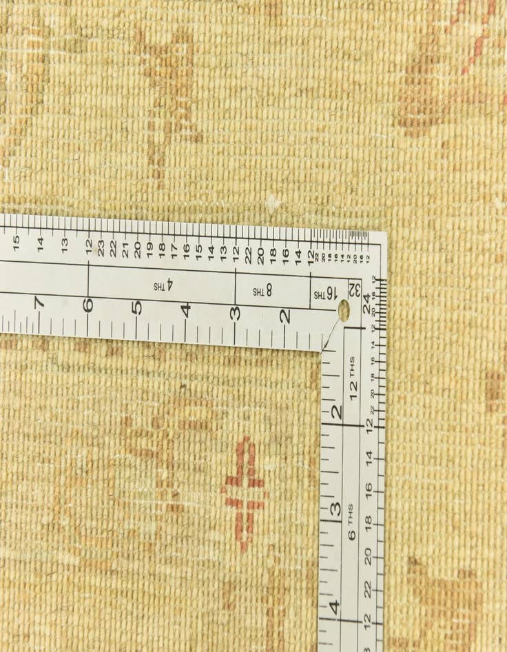 Detail image of  8' 2 x 9' 10  Hand Knotted Peshawar Ziegler Rug