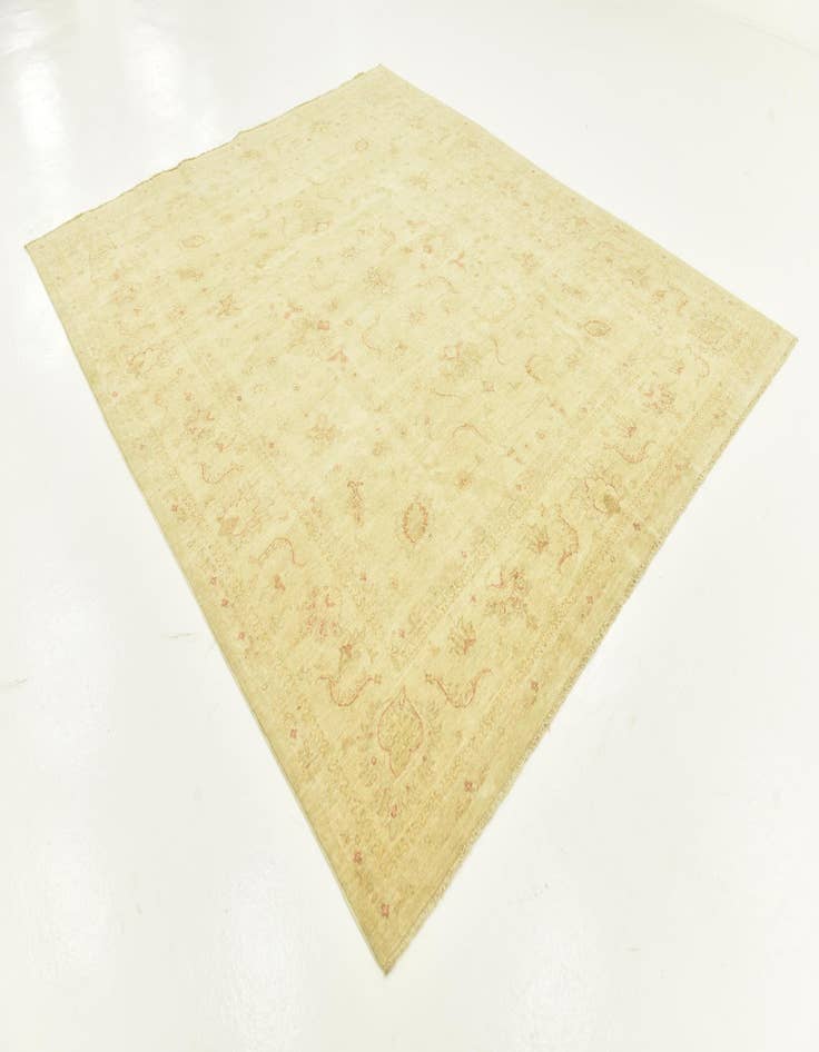 Detail image of  8' 2 x 9' 10  Hand Knotted Peshawar Ziegler Rug