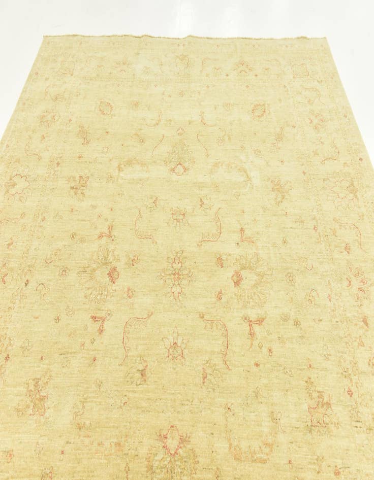 Detail image of  8' 2 x 9' 10  Hand Knotted Peshawar Ziegler Rug