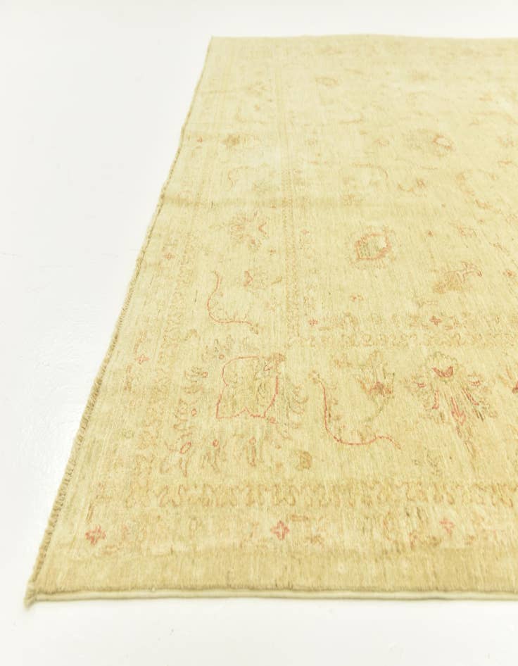 Detail image of  8' 2 x 9' 10  Hand Knotted Peshawar Ziegler Rug