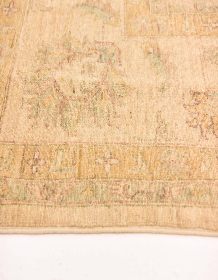 Detail image of  8' 9 x 12'  Hand Knotted Peshawar Ziegler Rug