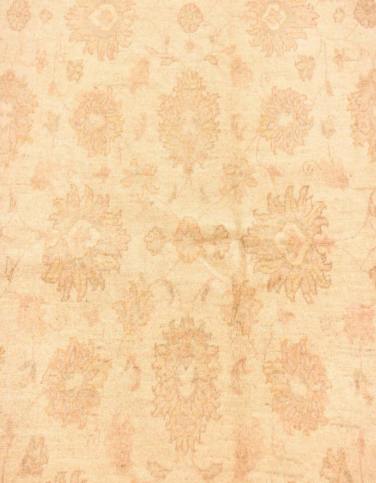 Detail image of  5' 9 x 8'  Hand Knotted Peshawar Ziegler Rug