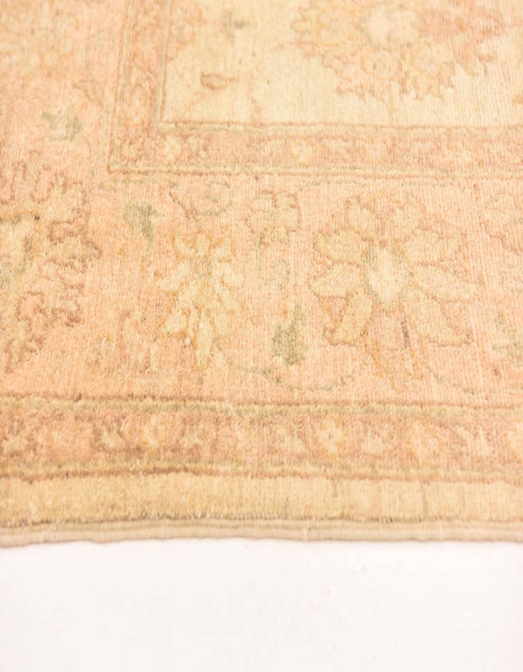 Detail image of  5' 9 x 8'  Hand Knotted Peshawar Ziegler Rug