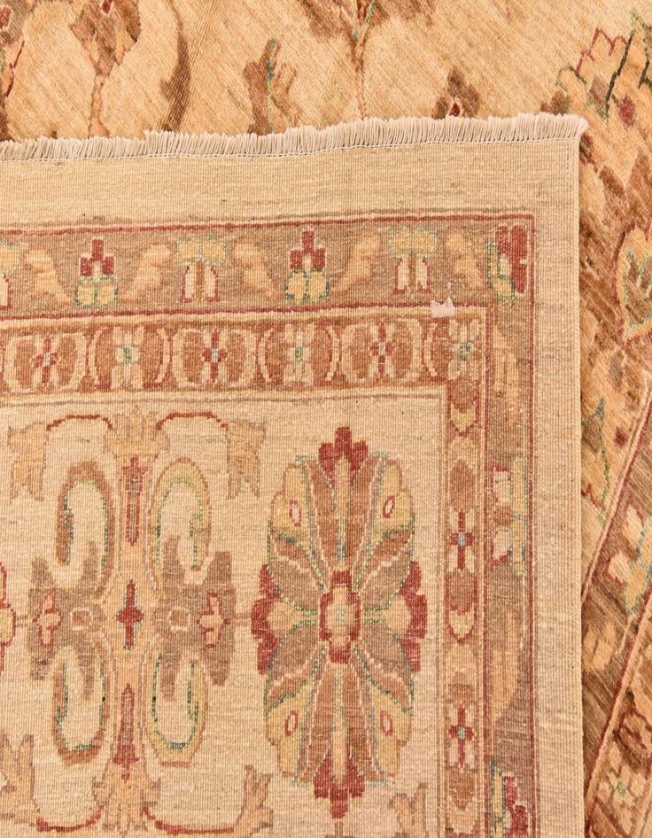 Detail image of  8' 10 x 12' 3  Hand Knotted Peshawar Ziegler Rug