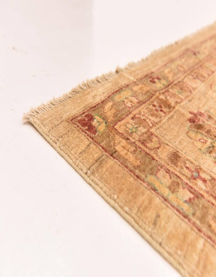 Detail image of  8' 10 x 12' 3  Hand Knotted Peshawar Ziegler Rug