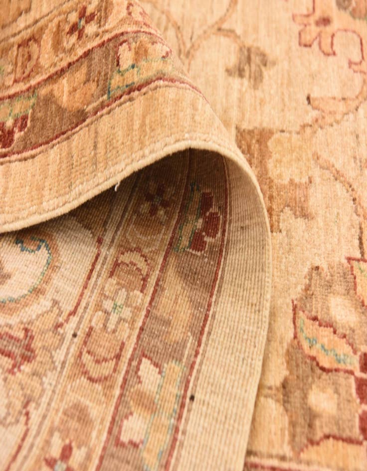 Detail image of  8' 10 x 12' 3  Hand Knotted Peshawar Ziegler Rug