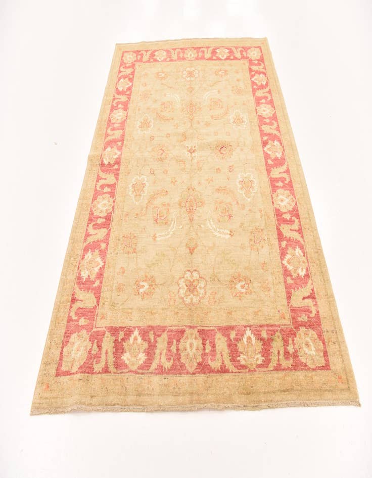 Detail image of  5' 7 x 7' 8  Hand Knotted Peshawar Ziegler Rug